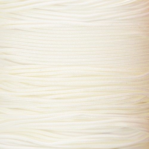 Filo nylon intrecciato da 0,5 mm - Ecrù x9m 