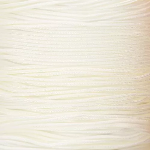 Filo nylon intrecciato da 0,5 mm - Ecrù x9m