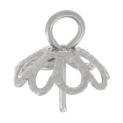 Ganci per perle semi-forate da 8 e 10 mm in acciaio inox 304L x5|raw }}