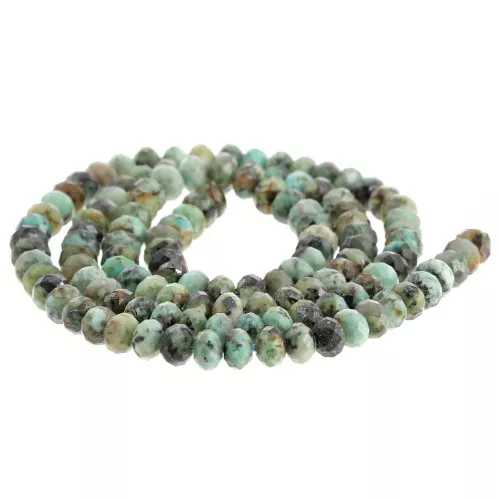 Perline sfuse rotonde in ossidiana nera naturale da 4 mm, per la creazione di gioielli, 39,4 cm, 1 filo, 90 pezzi