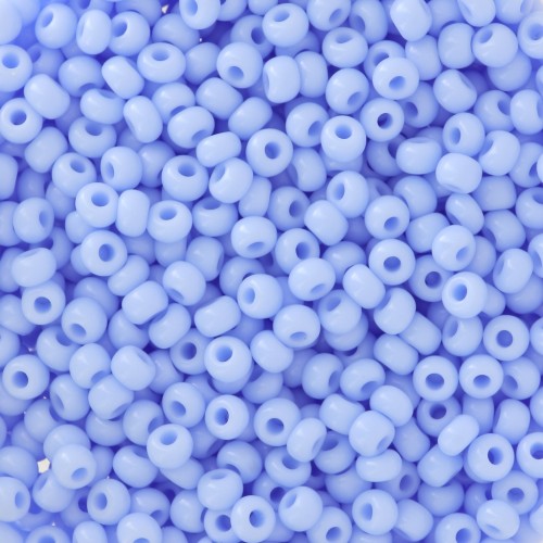 Perle di semi Preciosa 9/0 2,5 mm - Blu pastello opaco x20g