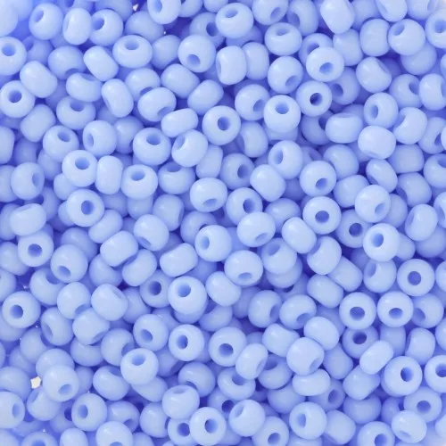 Perle di semi Preciosa 9/0 2,5 mm - Blu pastello opaco x20g