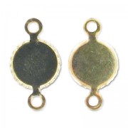 Castone separatore per cab retro piatto mm. 5 dorato HQ x1|raw }}