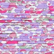 Sbieco Tessuto Liberty - Betsy - Fluo Lilas x1m