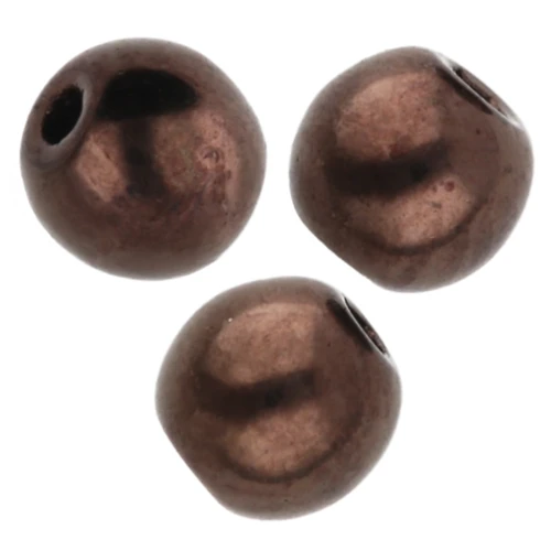 Perle tonde mm. 3 Dark Bronze x50