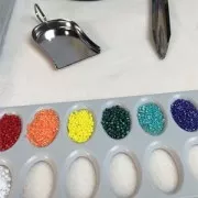 Strumento di selezione delle perline - 24 scomparti - Elementi di base x2