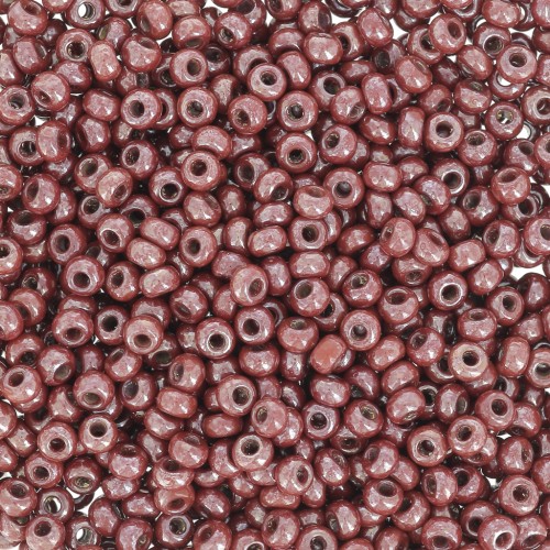 Perle Preciosa 11/0 2 mm - Marrone opaco Tango x20g