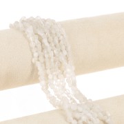 Perline irregolari 4 - 6 mm - Pietra di luna x39cm