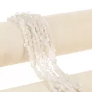 Perline irregolari 4 - 6 mm - Pietra di luna x39cm