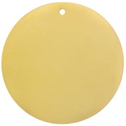 Zecchino 35 mm - Medaglia da incidere - Acciaio inossidabile 304 Dorato x1|raw }}