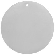 Zecchino 35 mm - medaglia da incidere - acciaio inossidabile 304 x1|raw }}