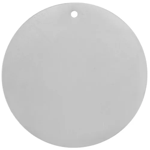 Zecchino 35 mm - medaglia da incidere - acciaio inossidabile 304 x1