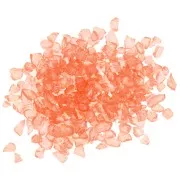 Trucioli di vetro - Lucentezza irregolare della resina - Salmone AB x7g