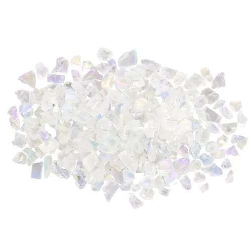 Trucioli di vetro - Lucentezza irregolare della resina - Cristallo AB x7g