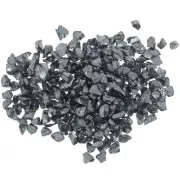 Trucioli di vetro - Resinati a lucentezza irregolare - Nero metallizzato x10g