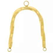 Distanziatori a U per candelabri 31x22 mm - Acciaio inox 304L dorato x2