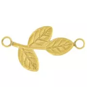 Distanziatori per fogli 2 anelli - 22x12 mm - acciaio inox 316L dorato x4