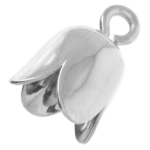 Conchiglie con anello 6 mm Argento x10