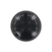 Perline mezzo forate mm. 8 Black Onyx x2
