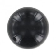 Perline mezzo forate mm. 10 Black Onyx x2