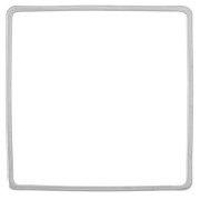 Anello di tessitura e montaggio quadrato 30 mm - Argento x1|raw }}