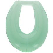 Pendente a goccia cavo in resina trasparente 33x27 mm - Verde chiaro x1|raw }}