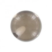 Perline mezzo forate mm.  8 Smoky Topaz x2