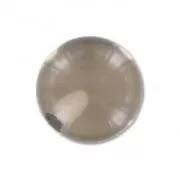 Perline mezzo forate mm.  8 Smoky Topaz x2