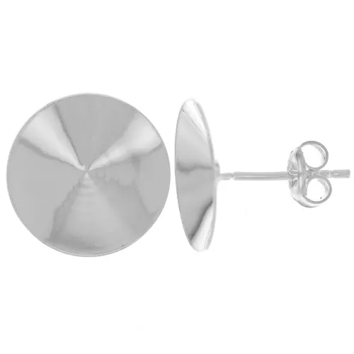 Orecchini a perno in argento 925 PureCrystal Rivoli 1122 14 mm x2