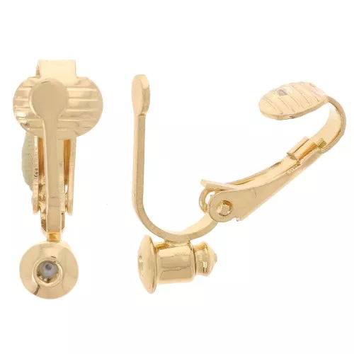 Convertitori da perno a clip 19x5 mm - Oro x2