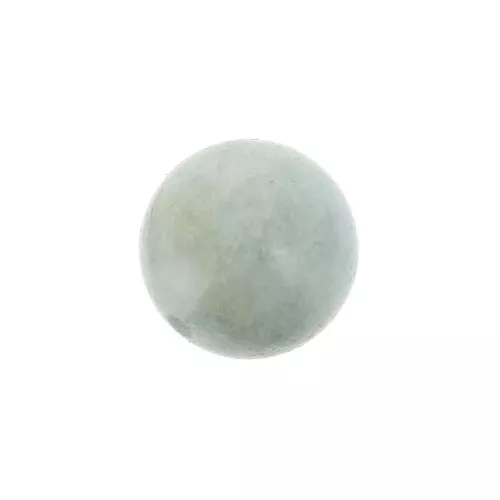 Perline mezzo forate mm. 6 Aquamarine x2