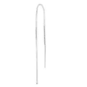 Orecchini catene boules in Argento 925 mm. 110 x2