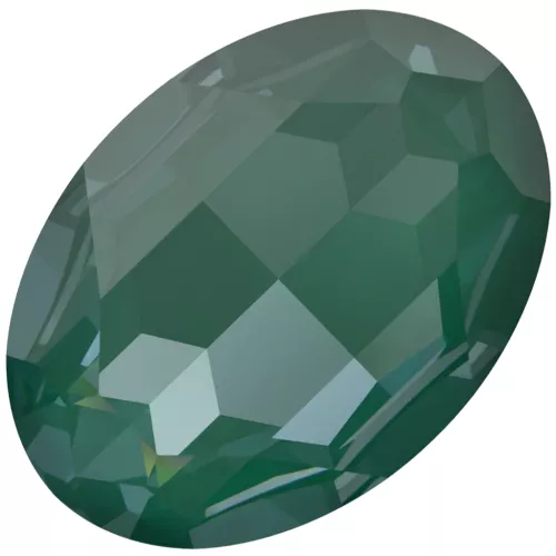 Cabochon PureCrystal 4127 ovale mm. 30x22 Crystal Pine Green Ignite x1