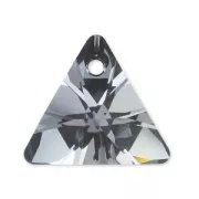 Pendente Triangolo PureCrystal 6628 16 mm Crystal Silver Night