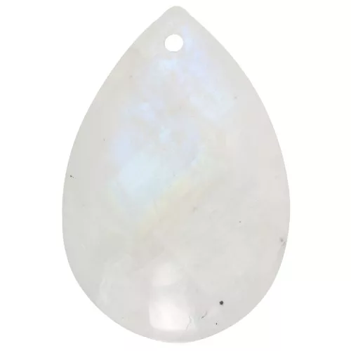 Pendente pera 30x20 mm pietra semi preziose - Pietra di luna x1