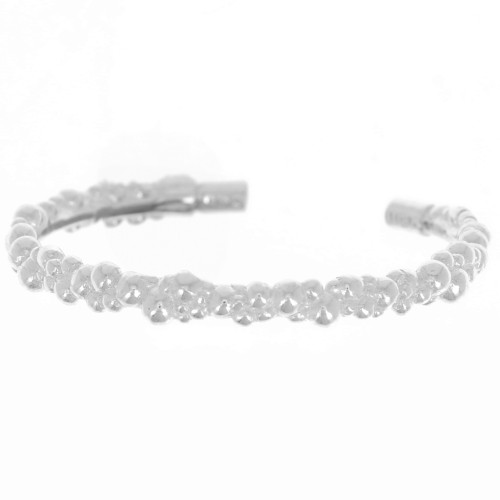 Anello a filo ritorto regolabile Misura 50-59 - Argento 925 x1