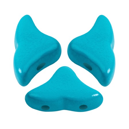 Perle in vetro Hélios® di Puca® 6x10 mm - La Divine Aqua x10g