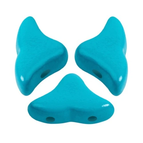Perle in vetro Hélios® di Puca®  6x10 mm - La Divine Aqua x10g