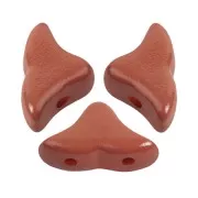 Perle in vetro Hélios® di Puca®  6x10 mm - La Divine Terracotta x10g