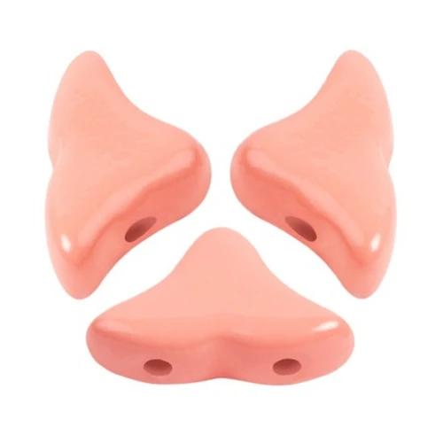 Perle in vetro Hélios® di Puca®  6x10 mm - La Divine Peach x10g