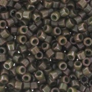 Miyuki Delica 11/0 DB0657 - Dyed Opaque Olive Drab|raw }}