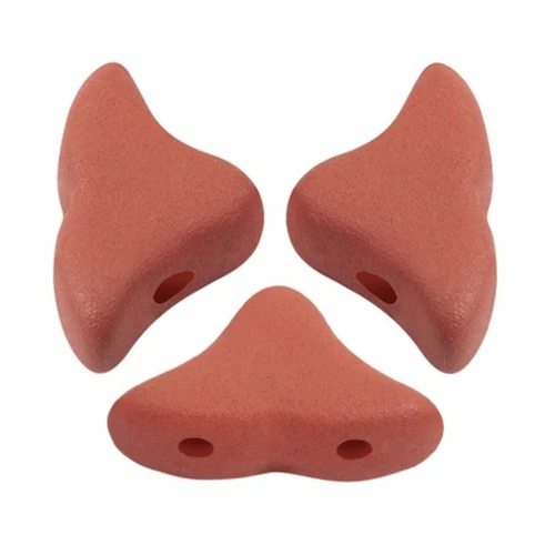 Perle in vetro Hélios® di Puca®  6x10 mm - La Divine Terracotta  Mat x10g