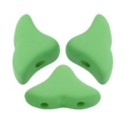 Perle in vetro Hélios® di Puca®  6x10 mm - La Divine Pistachio Mat x10g|raw }}