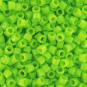 Miyuki Delica 11/0 DB2121 - Duracoat Opaque Kiwi|raw }}