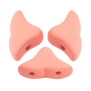 Perle in vetro Hélios® di Puca®  6x10 mm - La Divine Peach Mat x10g|raw }}