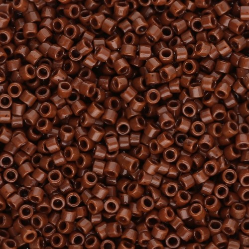 Miyuki Delica Duracoat 11/0 DB2142 - Cognac opaco tinto x8 g