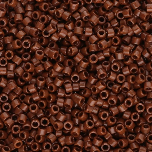 Miyuki Delica Duracoat 11/0 DB2142 - Cognac opaco tinto x8 g