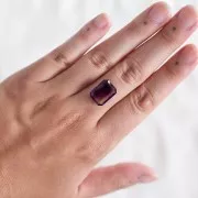 Ametista rettangolo 14,4x10,8 mm - 5,53 carati