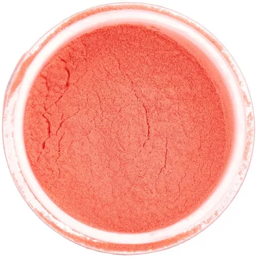 Pigmento in polvere noctilucente per resina - Rico Design - Rosso fluo x3g