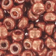 Rocaille Miyuki Duracoat 8/0 4207 - Galvanized Pink Blush x8g